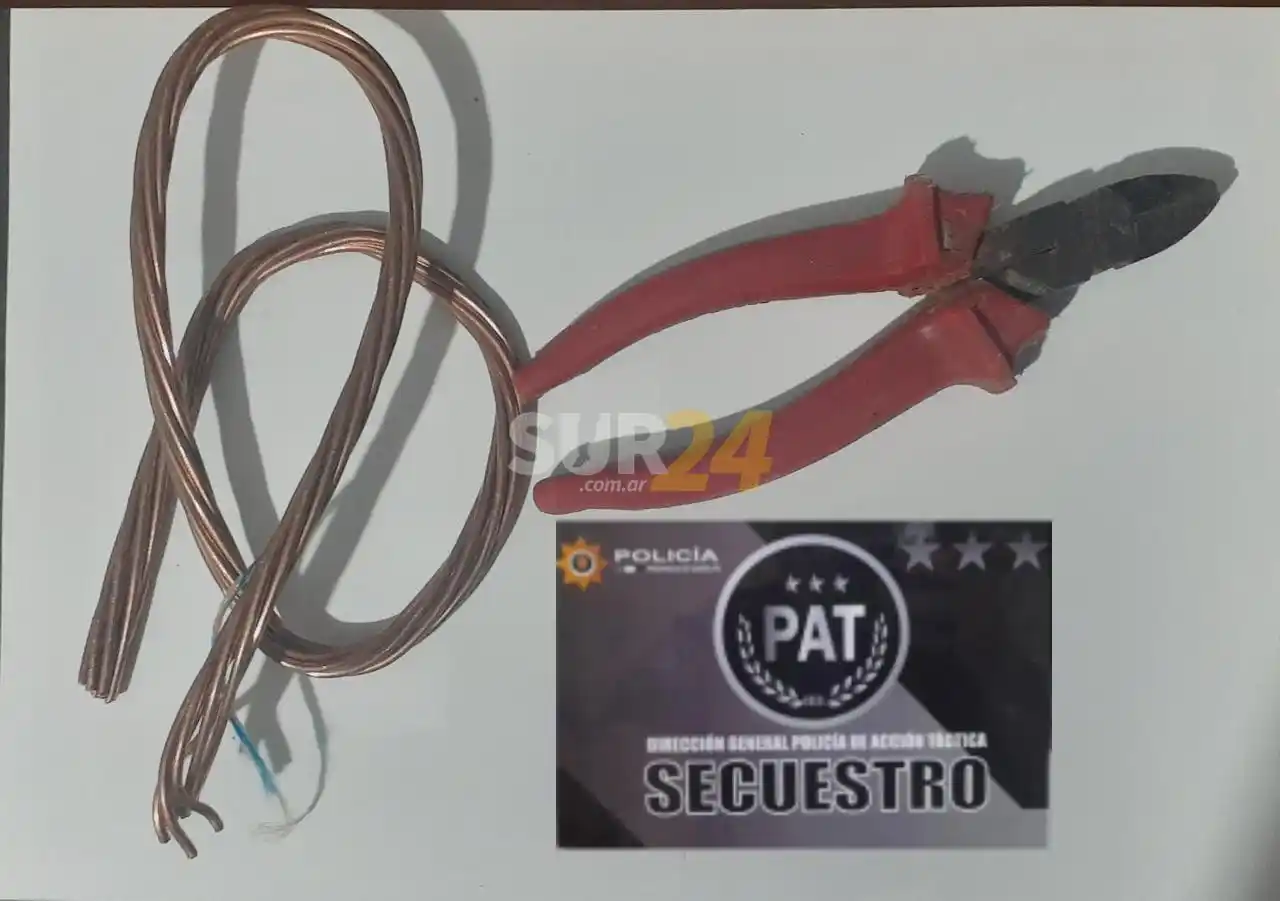 Detienen a un sujeto cuando intentaba robar cables de un transformador  