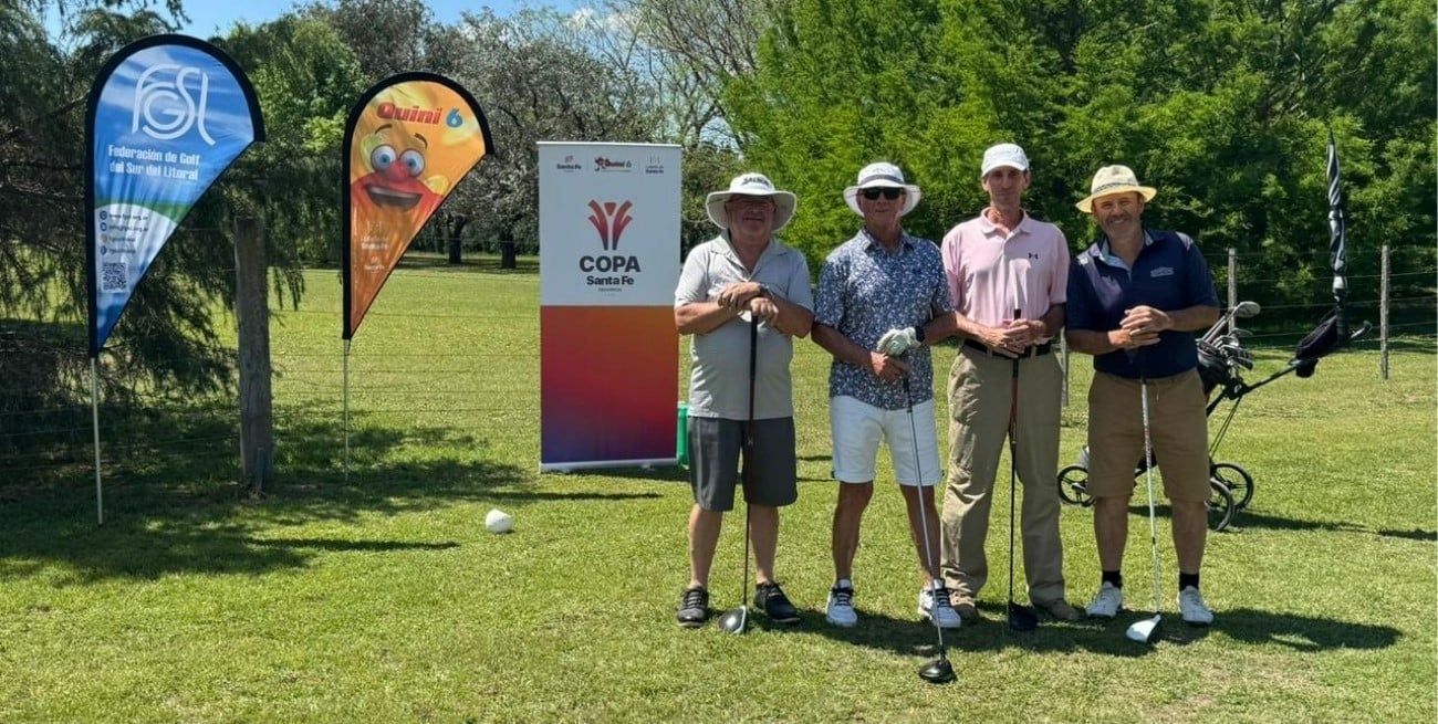 Más de 4.000 golfistas están matriculados en la región Sur del Litoral.