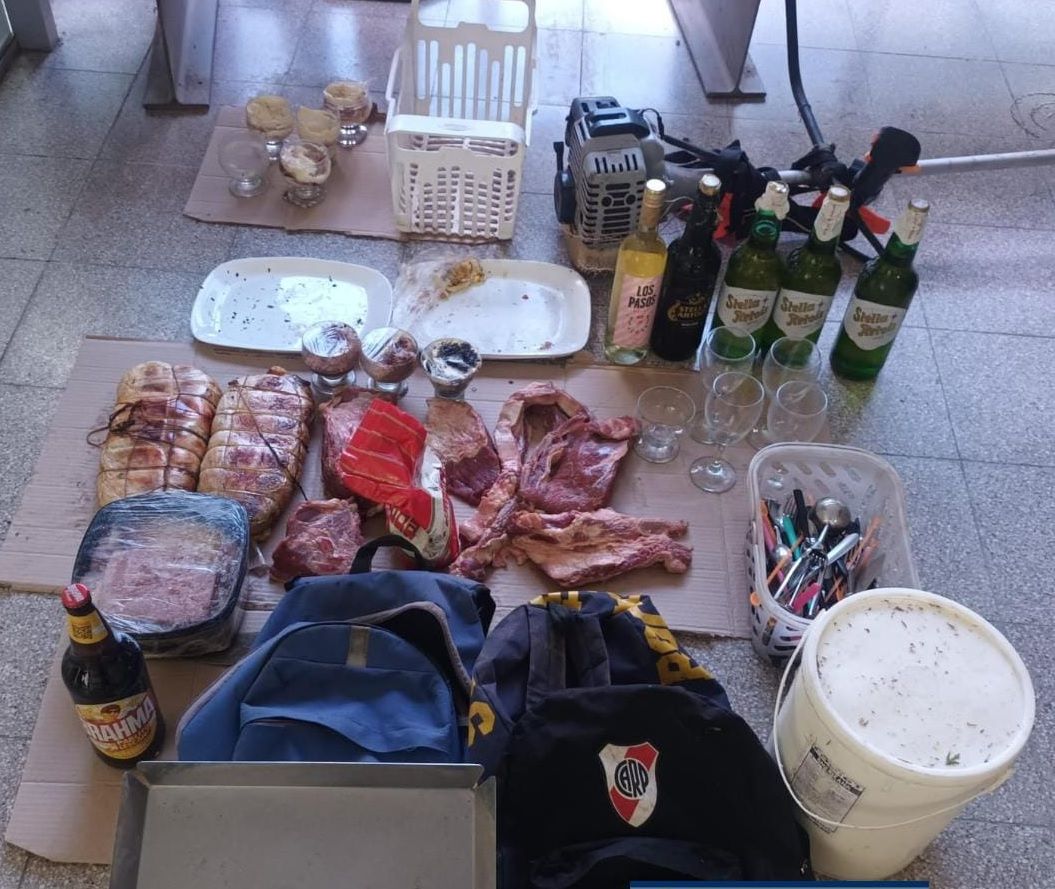 Parte de lo recuperado. Crédito: Relaciones Policiales