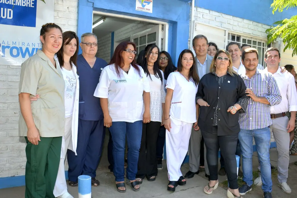Cascallares inauguró un nuevo centro de salud en Almirante Brown