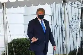 Trump aparece hablando de su estado de salud