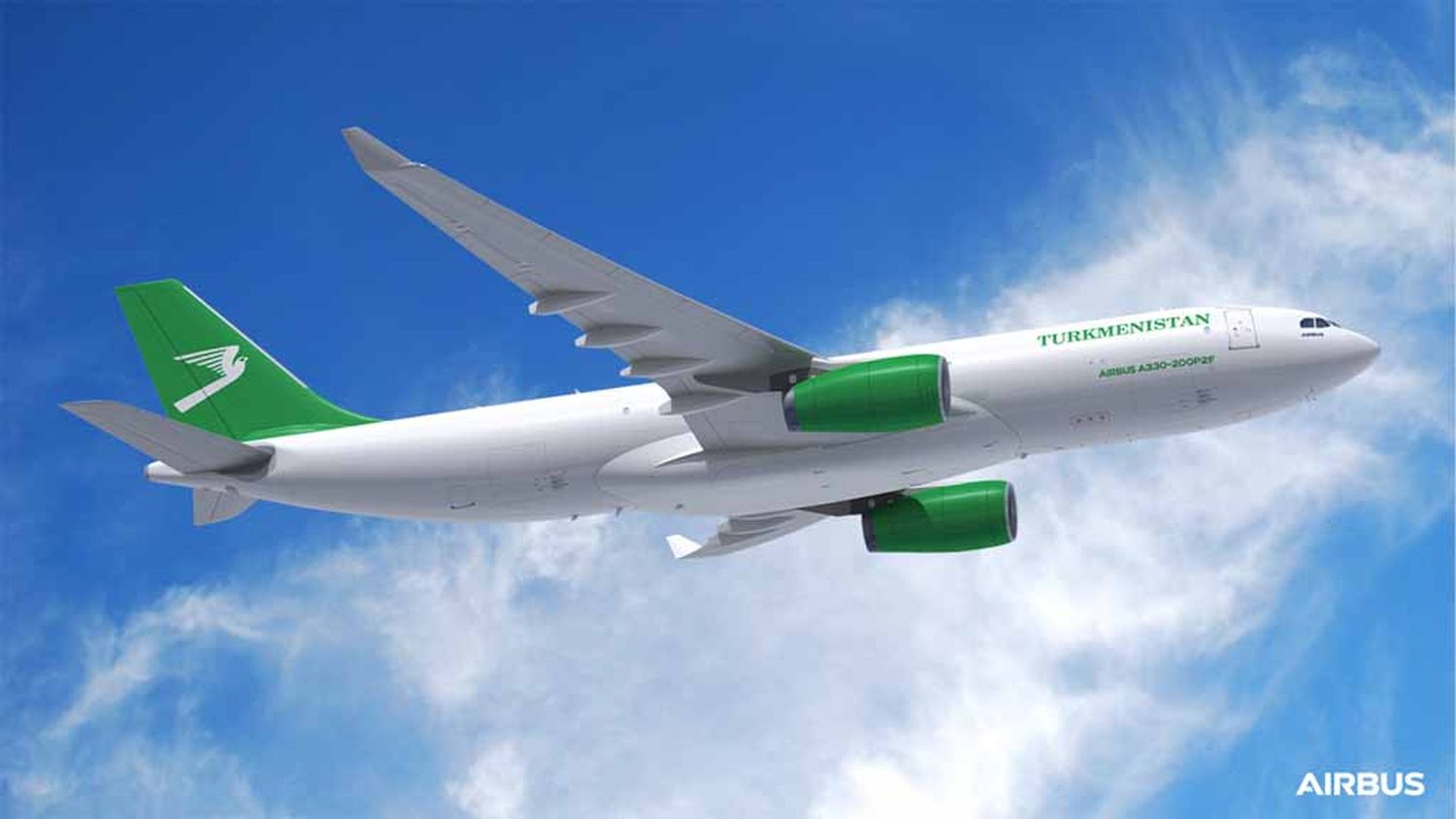 Turkmenistán Airlines ordena dos Airbus 330-200P2F