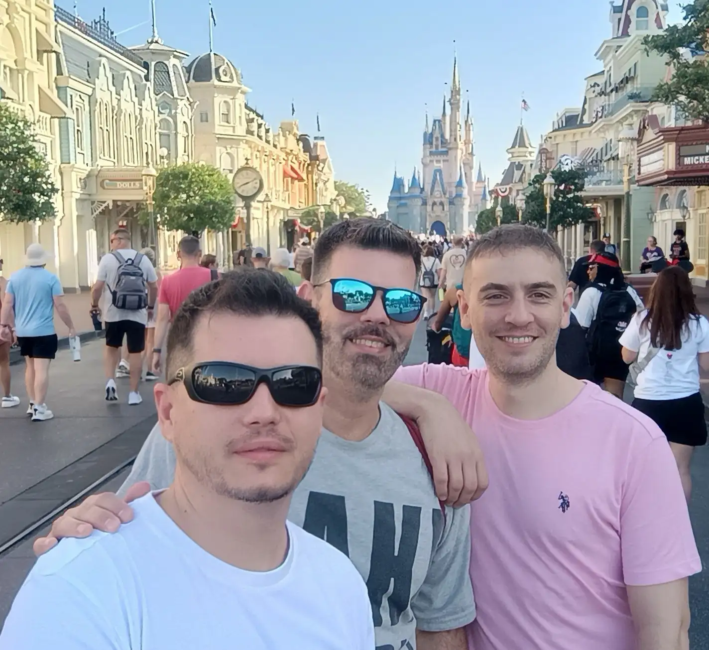 En el Parque Magic Kingdom, Disneyworld-