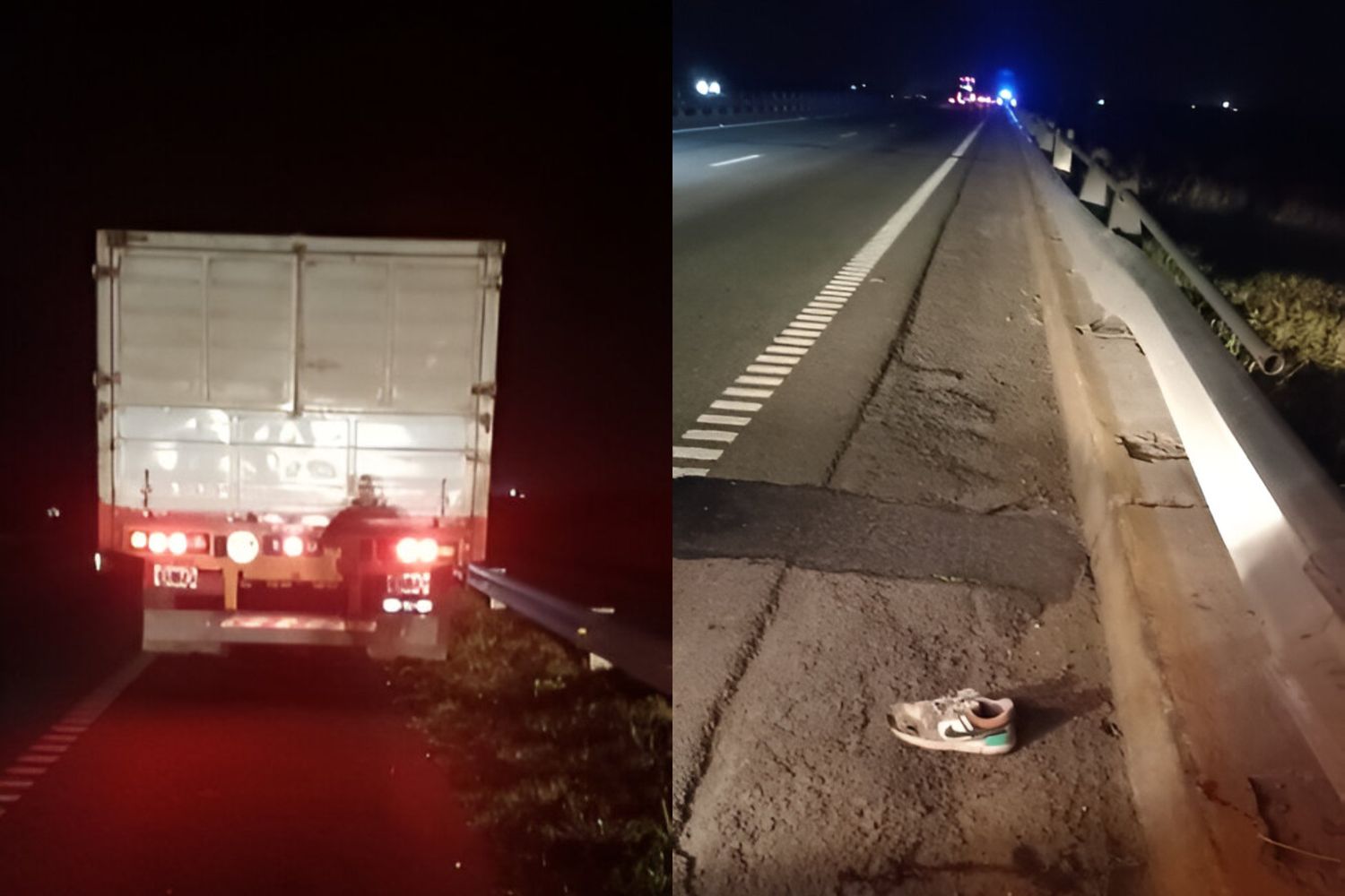 Caminaba por ruta 9 y lo chocó un camión: fue hospitalizado