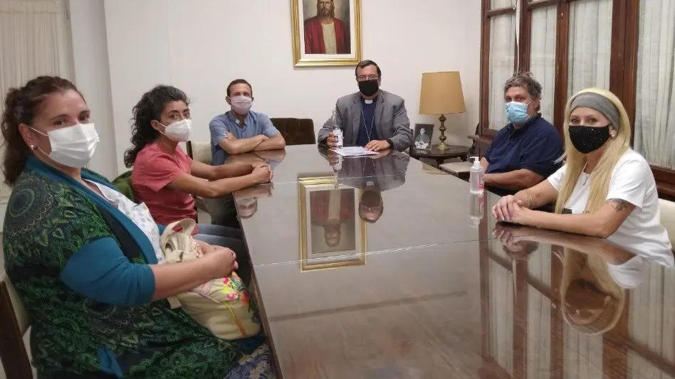 El Obispo se reunió con vecinos de Zona Sur: "Se necesita una solución"