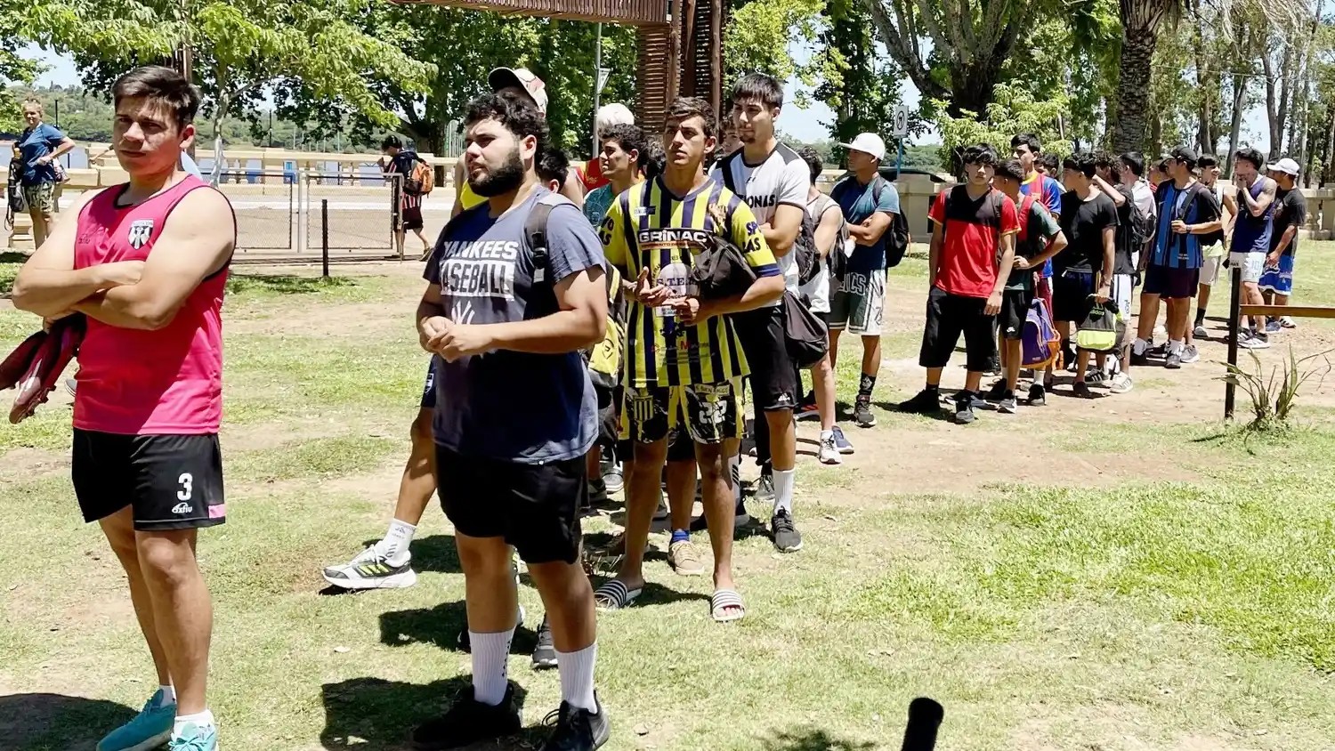 Gran convocatoria en la primera jornada de pruebas del Club Atlético Las Heras
