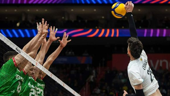 Volley Nations League: la Selección Argentina perdió ante Bulgaria