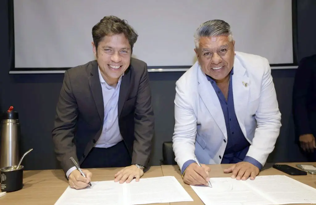 Axel Kicillof -  Claudio Tapia