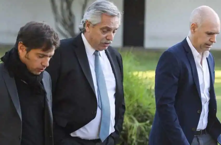 Coronavirus: Alberto Fernández se reúne con Kicillof y Larreta para evaluar pasos a seguir ante el aumento de casos