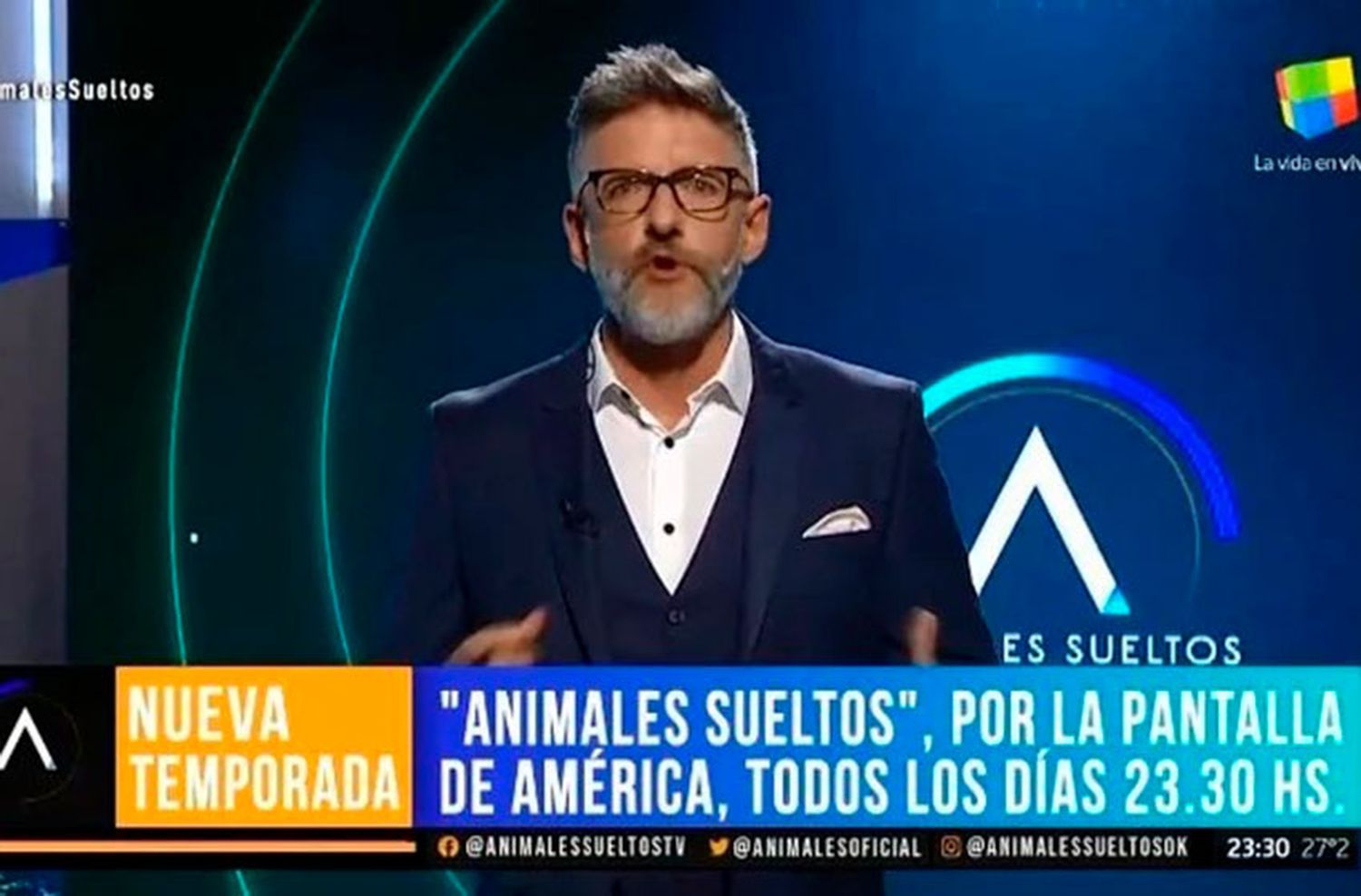 Luis Novaresio se va de “Animales Sueltos”: “Mi 2021 será de muchos cambios”