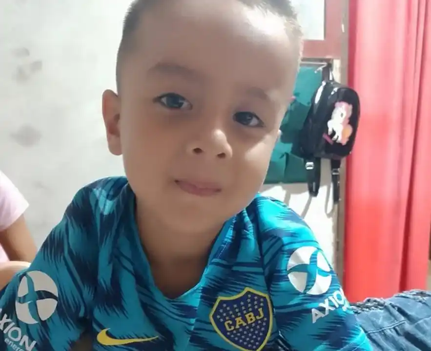 El niño Loan Danilo Peña