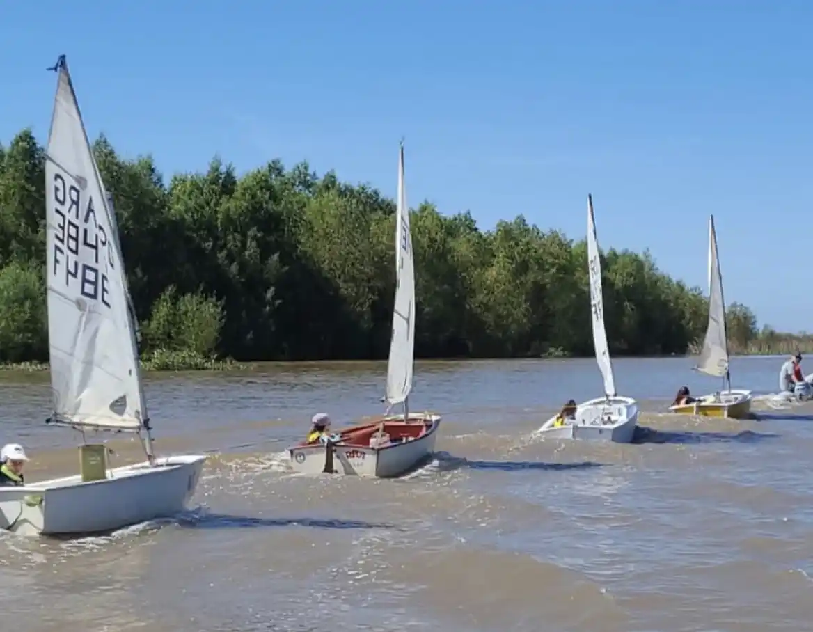 Optimist: Náutico fue sede de la segunda fecha del Grand Prix del Litoral