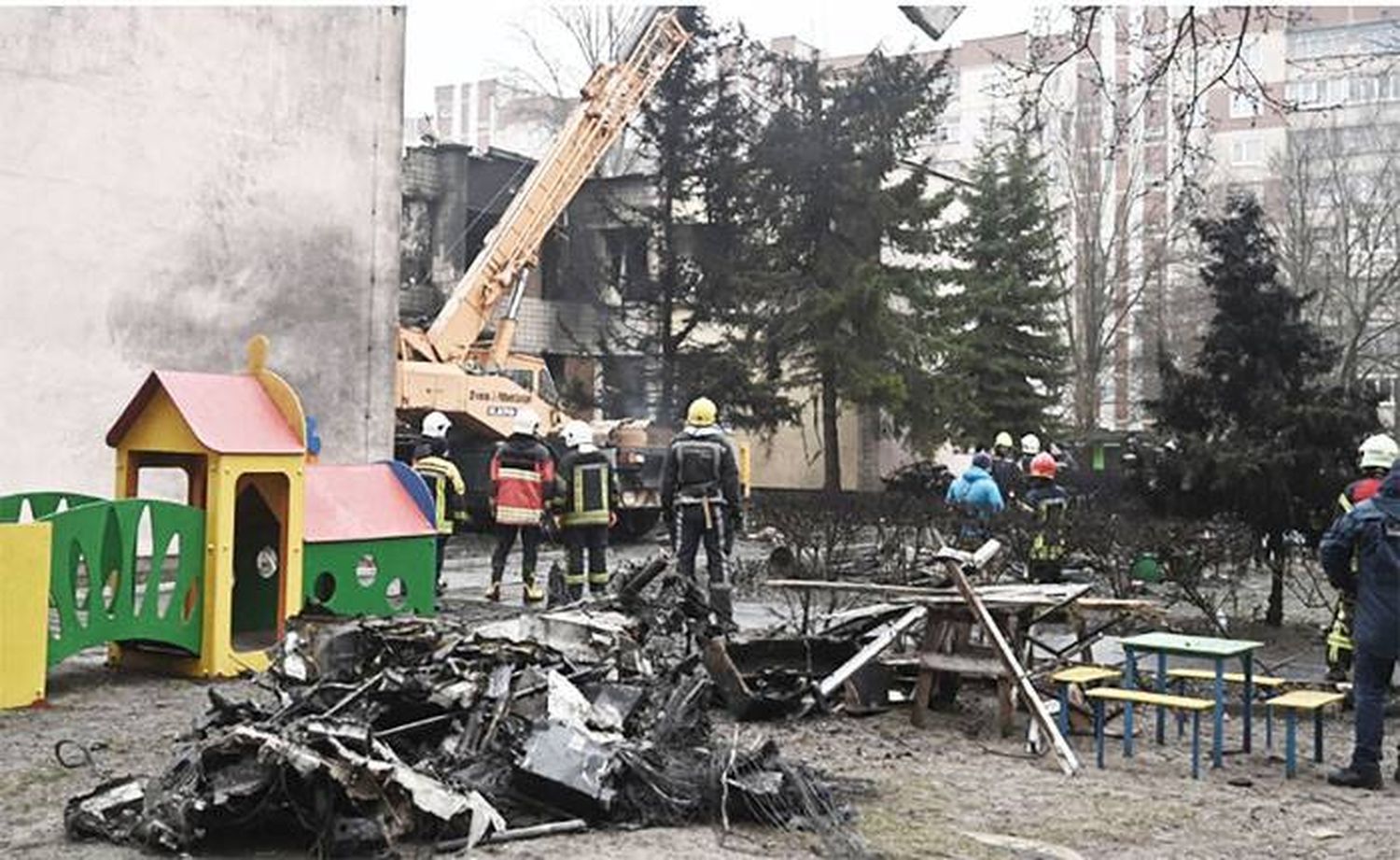 Murió el Ministro del Interior ucraniano junto a otras 13 personas  en un accidente aéreo