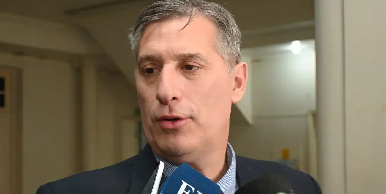 El ministro de Economía de Santa Fe, Pablo Olivares. Crédito: Flavio Raina