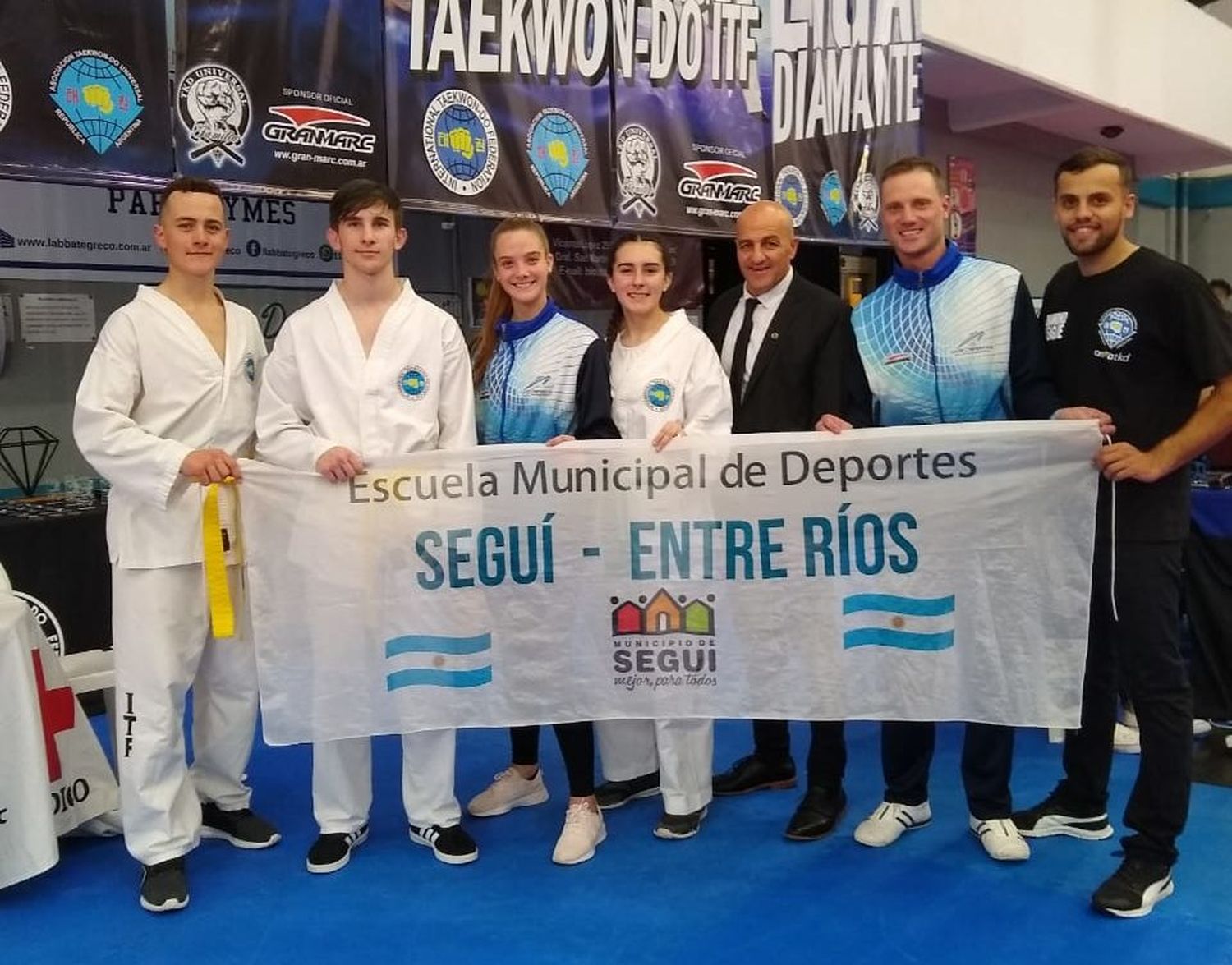 Podio en el Torneo Taekwon-Do ITF