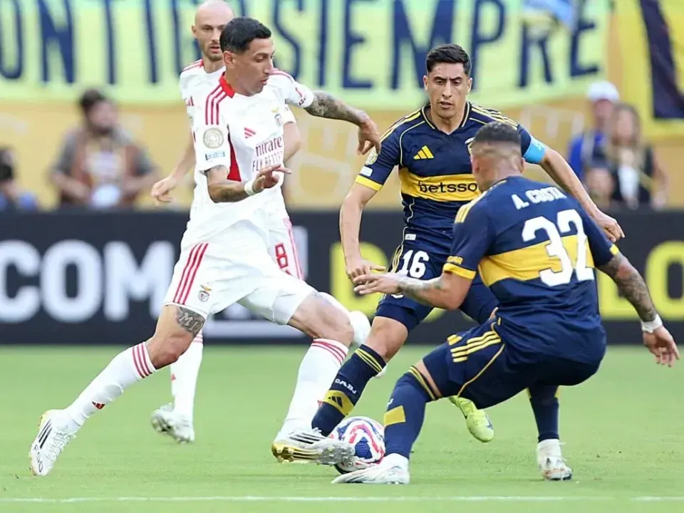 Di María notó el primer gol del equipo portigués.