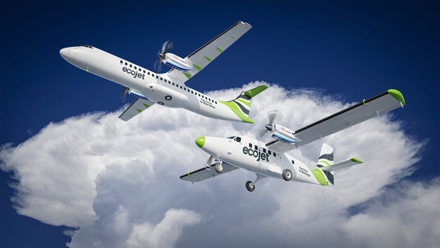 Ecojet firma acuerdo para comprar 22 motores eléctricos de hidrógeno