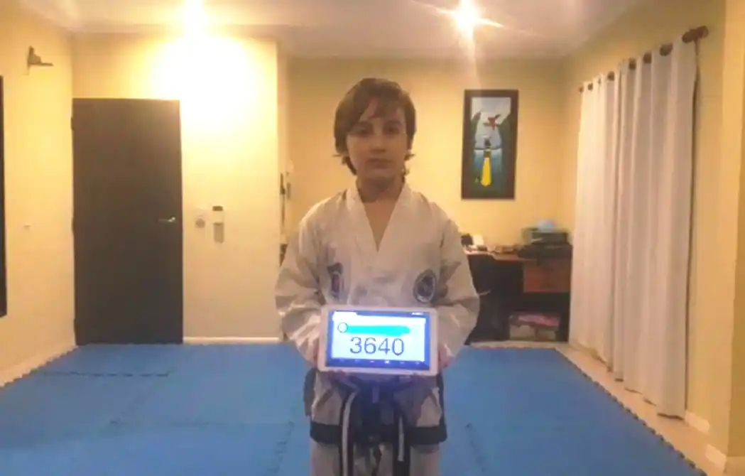 Lautaro Martinelli fue campeón en el primer Torneo Virtual de Formas