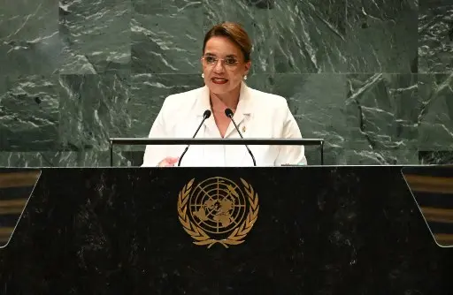 Xiomara Castro en la ONU: PIDE FIN DEL BLOQUEO contra Nicaragua y Venezuela (Video)