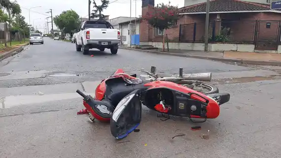 Más de la mitad de los accidentes registrados en primer semestre fueron protagonizados por motos
