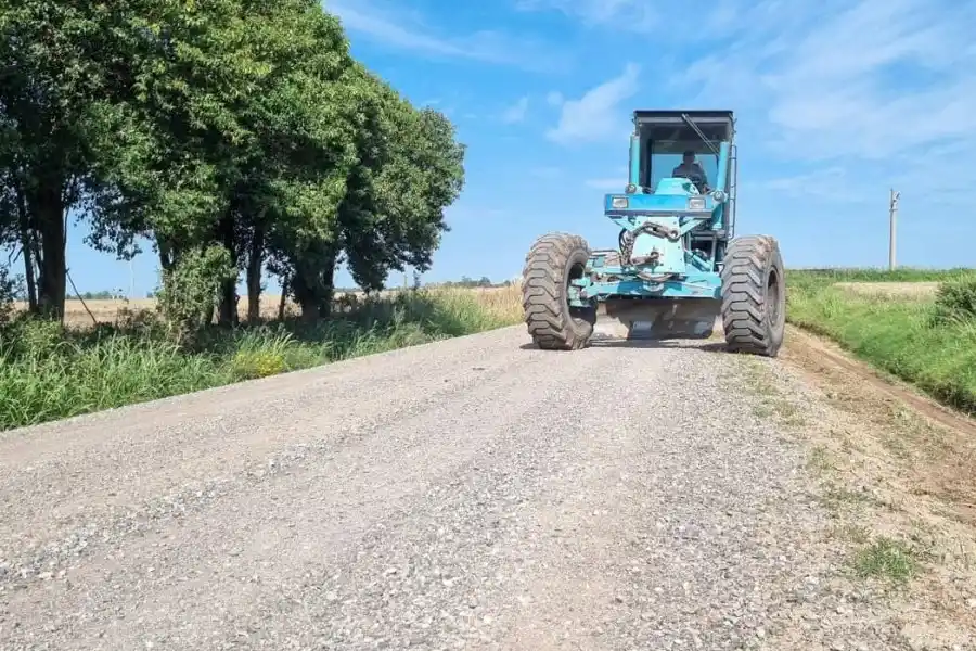 Comenzó una obra histórica en María Luisa, con los Caminos de la Ruralidad
