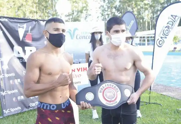 Noche de Boxeo en Concordia con la presencia de Bermúdez por el título