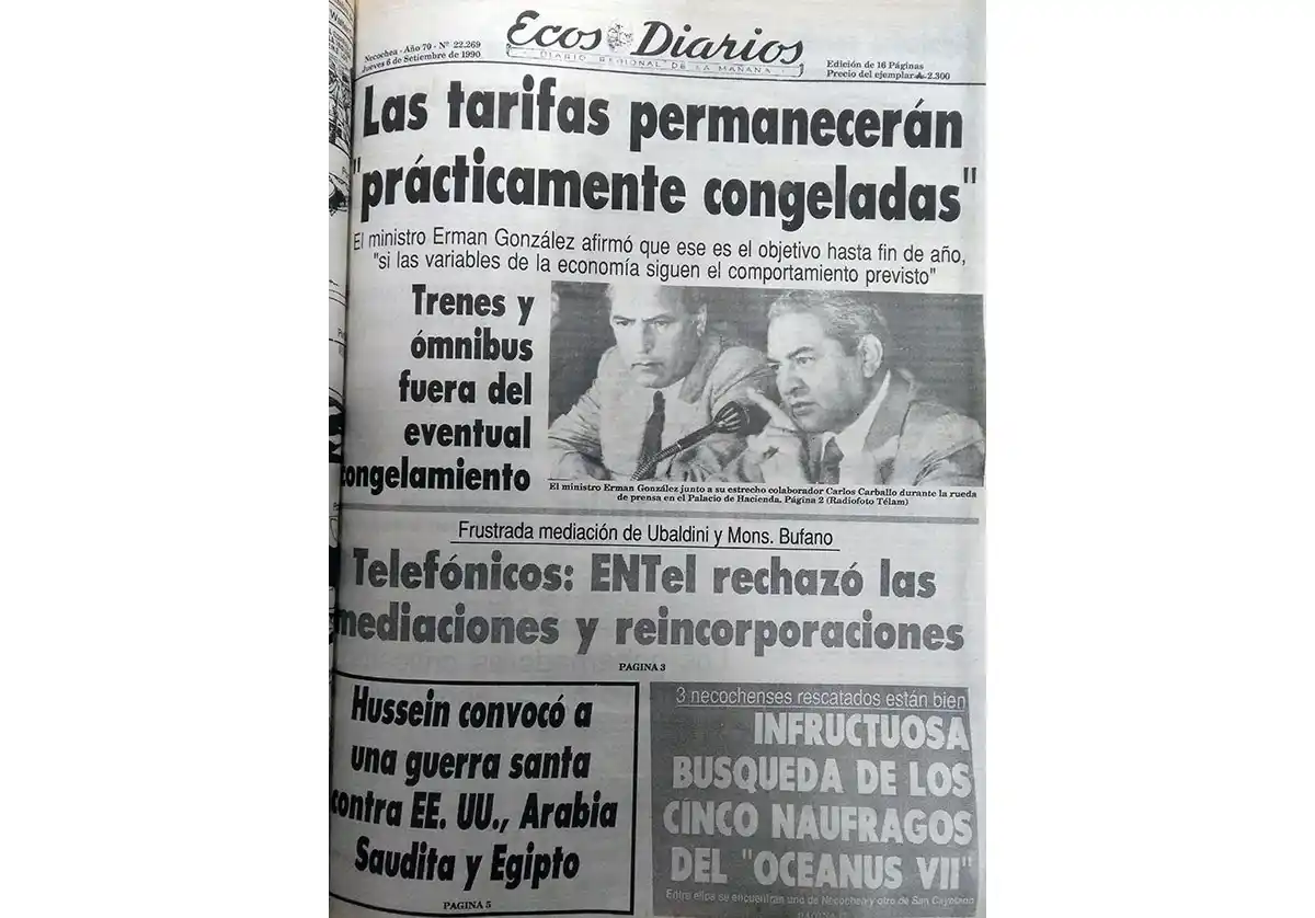 Jueves 6 de septiembre de 1990