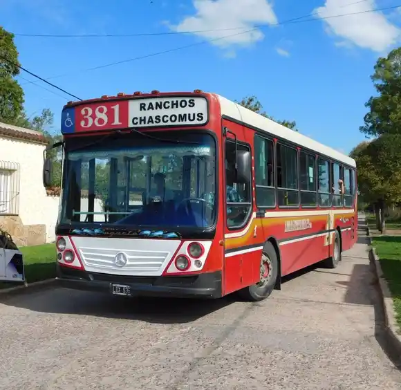 Se suspende el ramal interno de la Línea 381 de Chascomús