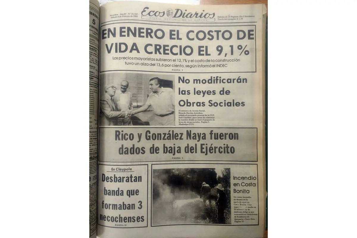 Sábado 6 de febrero de 1988