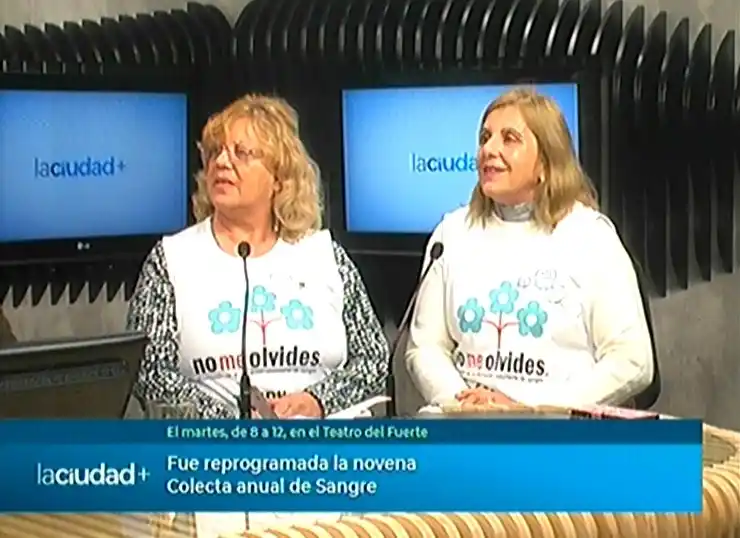 Fue reprogramada la novena Colecta anual de Sangre | La Ciudad