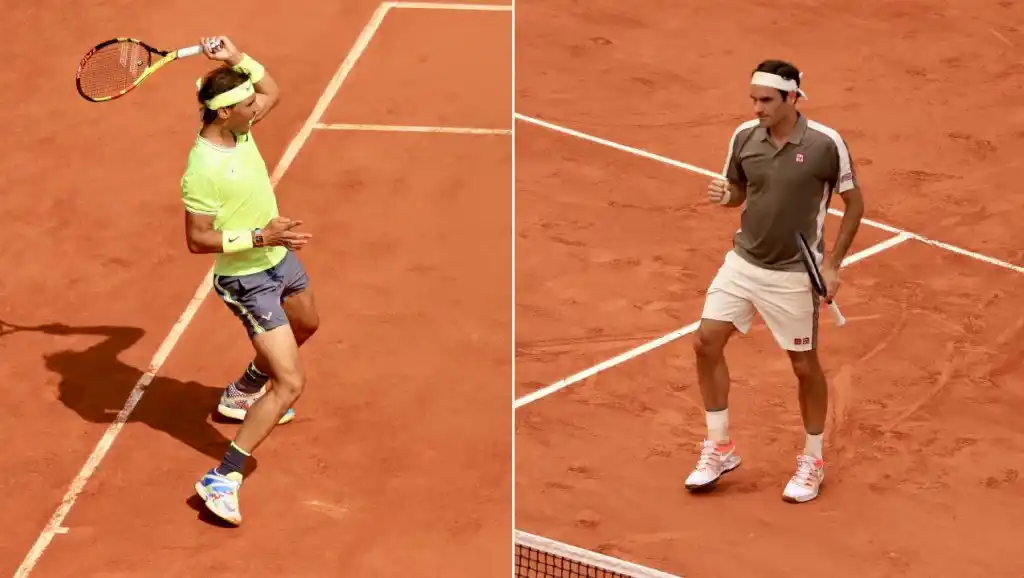 Nadal y Federer, se enfrentarán en las semis de Roland Garros