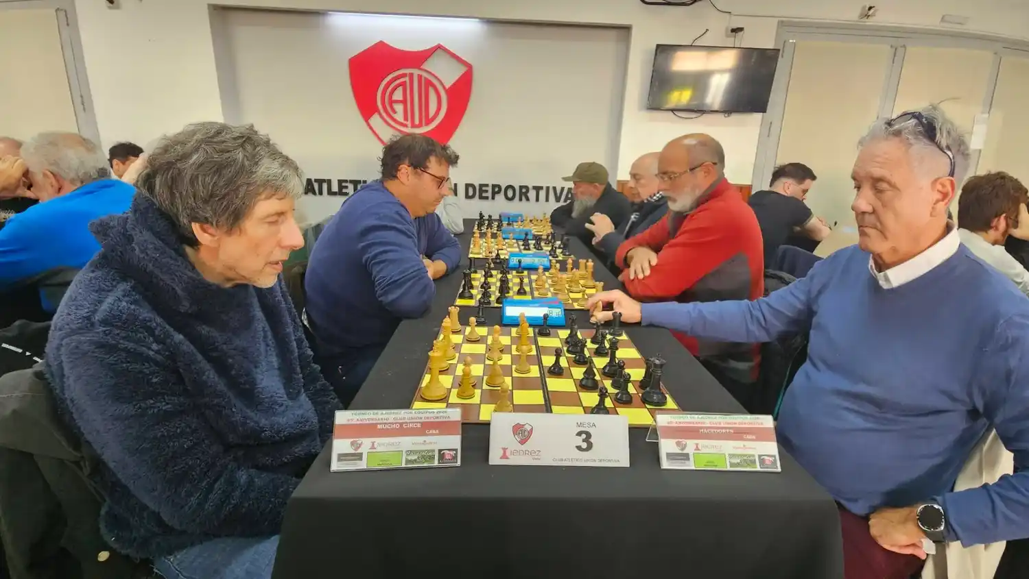 Torneo Abierto de Ajedrez “Ciudad de Chascomús” en Unión Deportiva