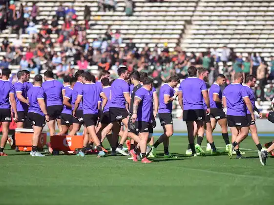 10.000 personas presenciaron el entreamiento de Los Pumas en el Kempes. Foto:José Gabriel Hernández-La Voz