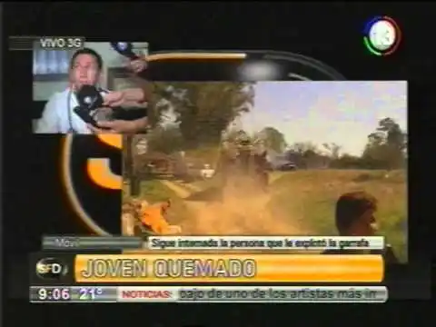 Explosión en Rincón: Se encuentra en estado reservado el joven herido