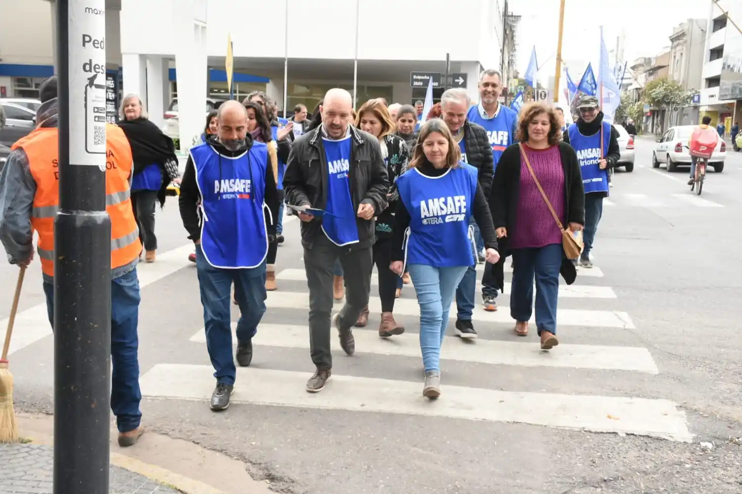 Amsafé pidió que no se descuenten los días de paro y reclamó la reapertura de paritarias
