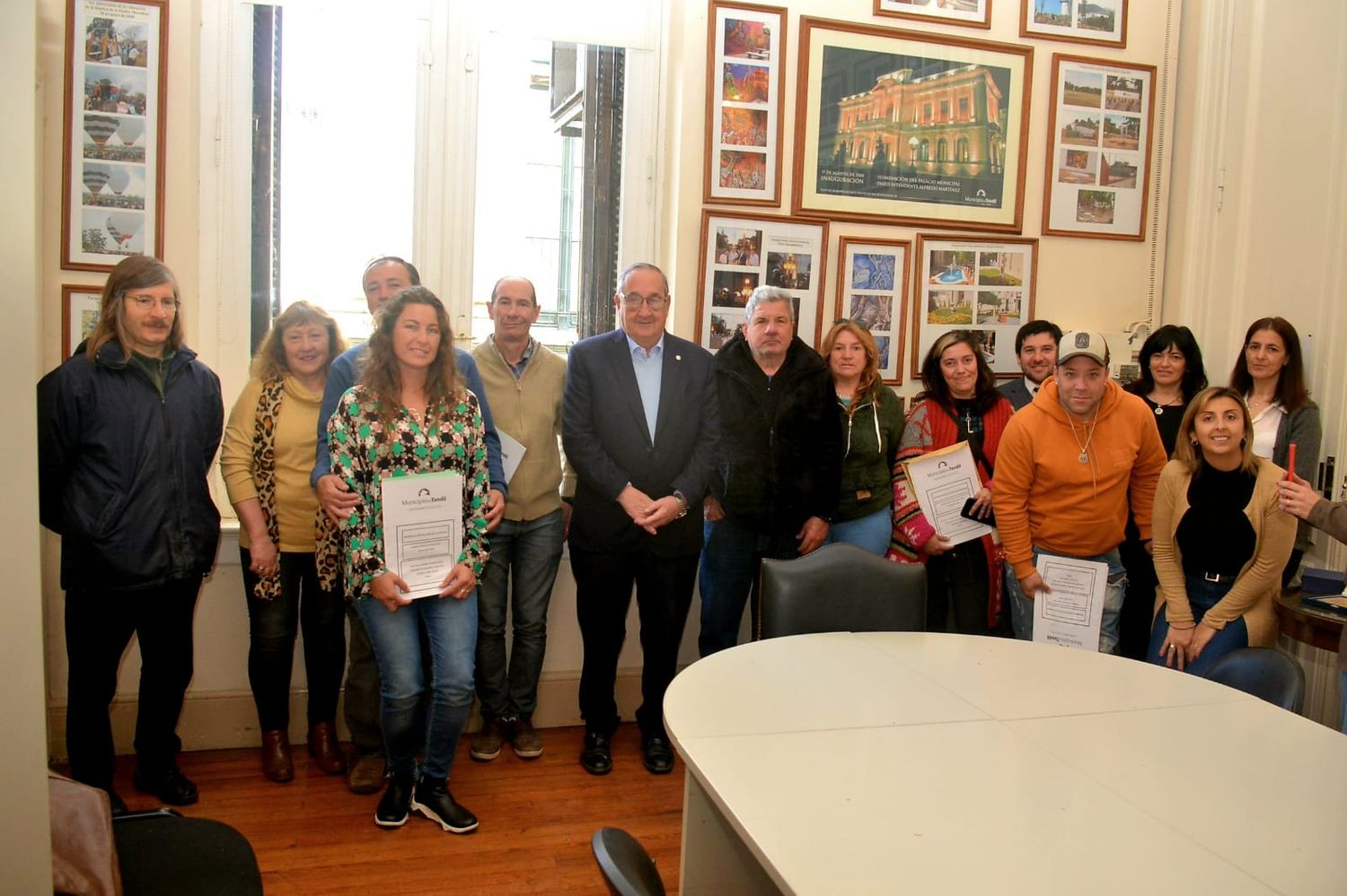 El Municipio entregó actas de declaración de bien de familia