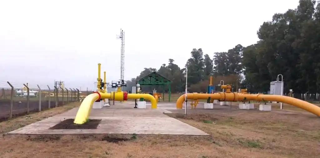 Habilitan el último trayecto del Gasoducto de la Costa y se unirá al Parque Industrial