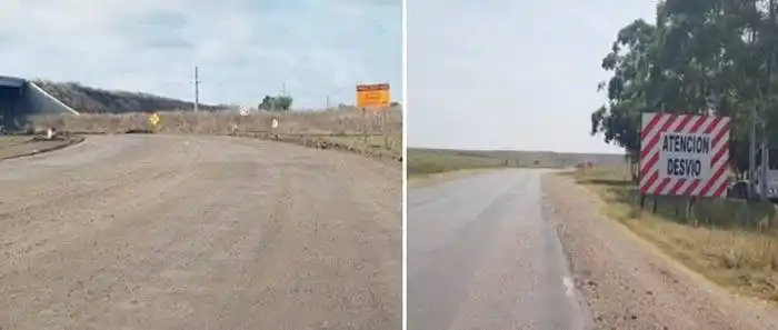 Autovía ruta 18: solicitan  precaución a la hora de  transitar por la obra