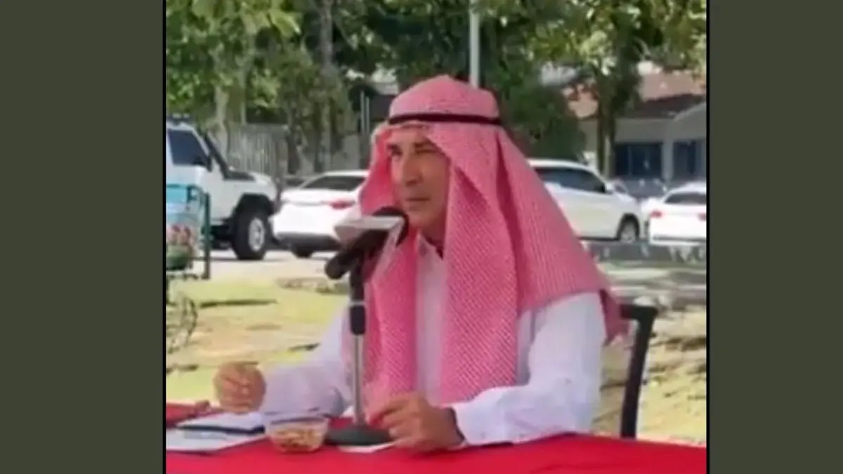 No es un disfraz, es solidaridad: Bernal sobre su atuendo para apoyar a Palestina (+ Video)