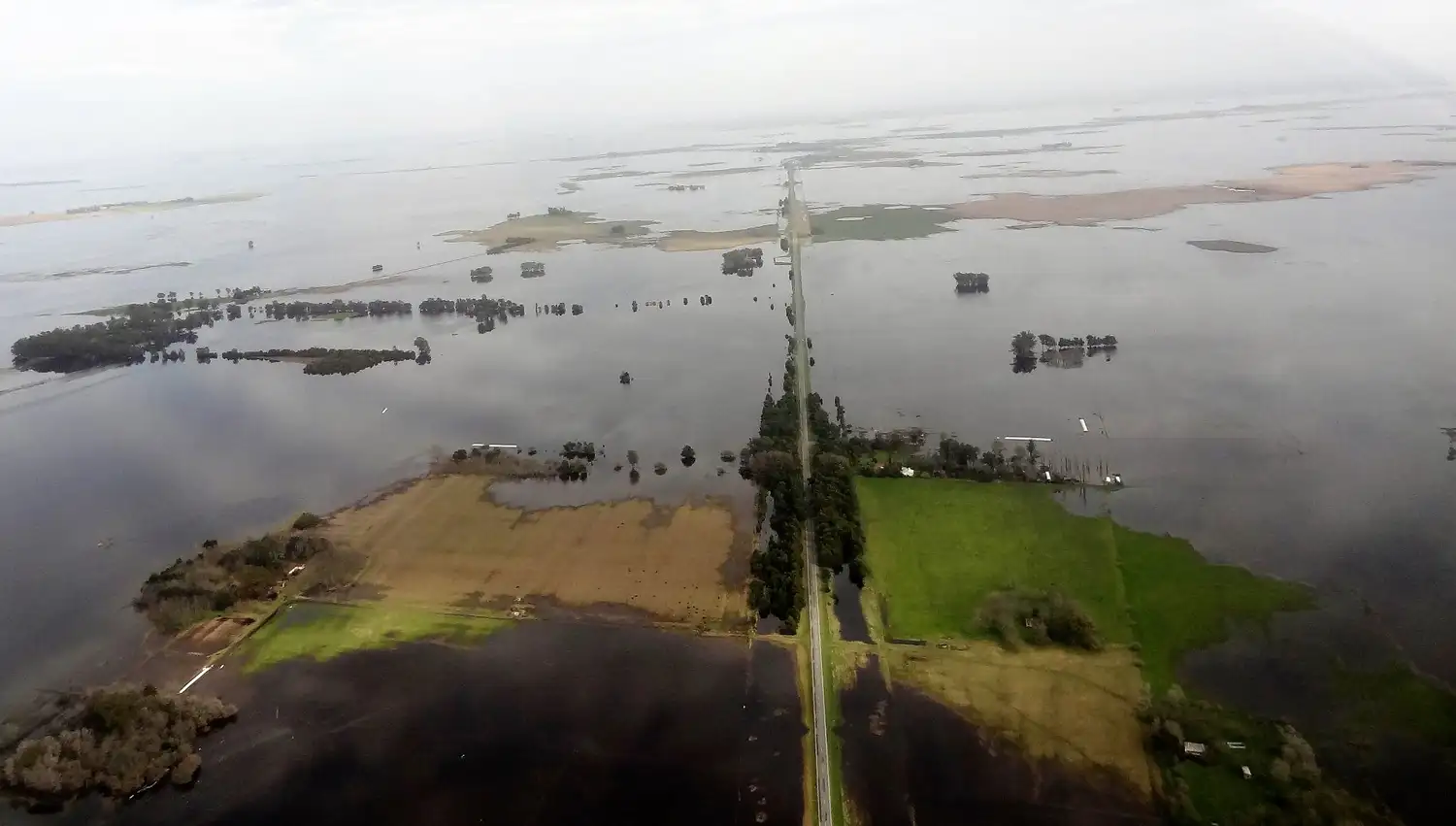 Las inundaciones generan complicaciones en los campos bonaerenses.