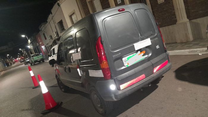 Camioneta secuestrada