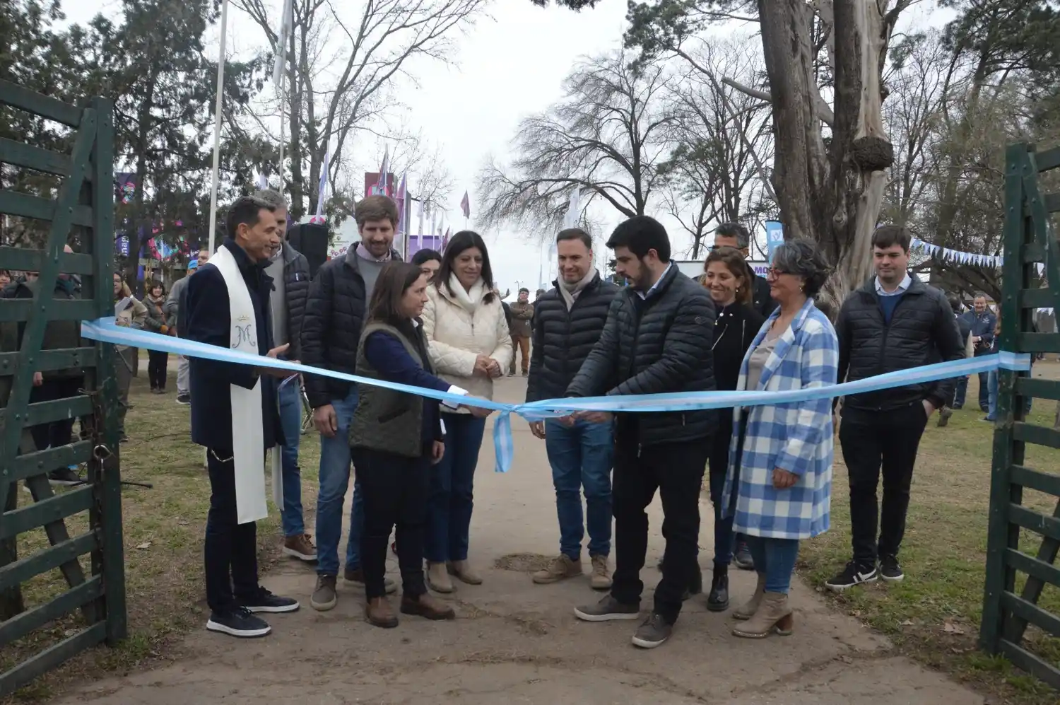 El corte de cinta en la Exoo del año 2023.