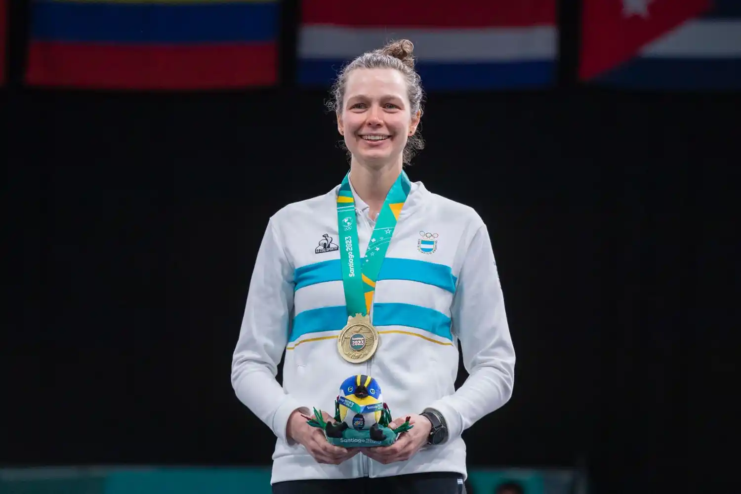 Isabel Di Tella logró un histórico oro en espada
