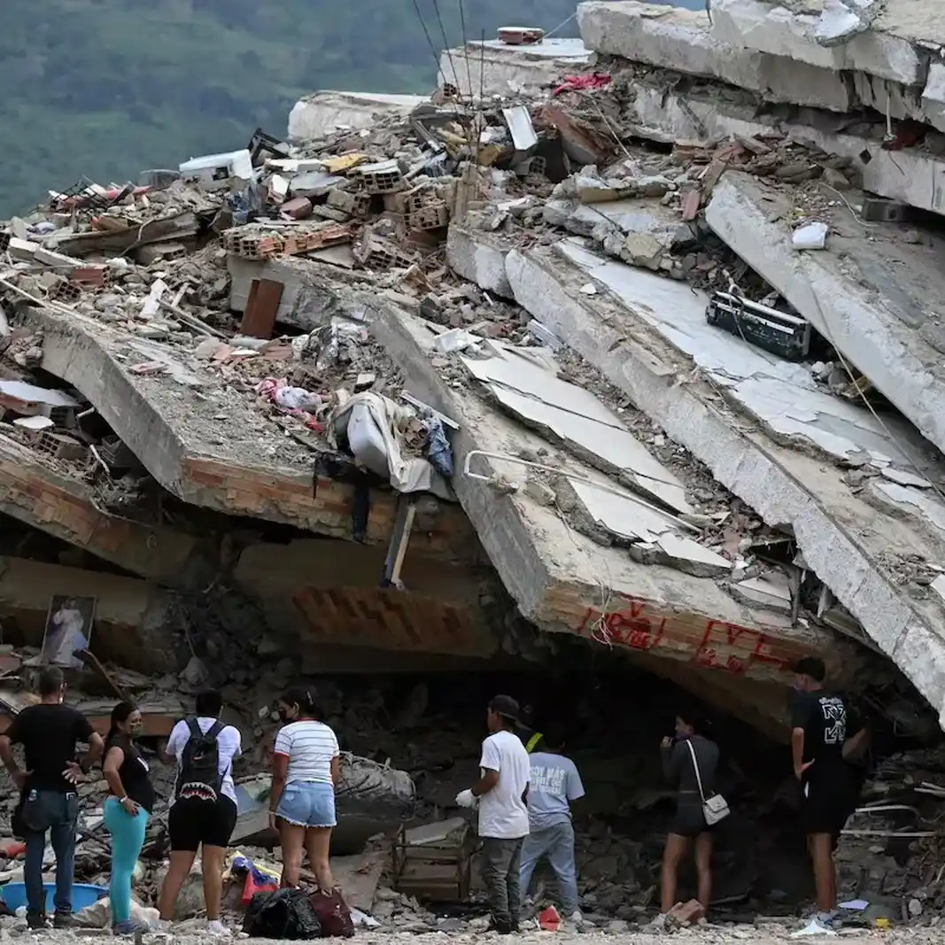 Los destrozos en Venezuela tras los terremotos. Foto: Raúl Arboleda - AFP