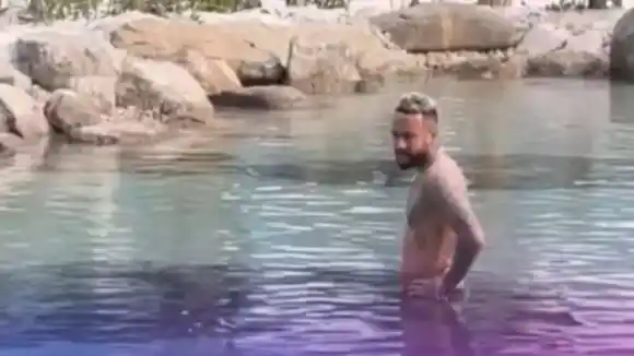 ¡LO VOLVIÓ A HACER! Neymar desató escándalo en Brasil por organizar fiesta en un lago prohibido