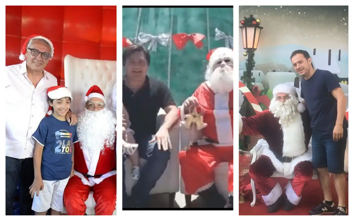 Quiénes son los intendentes bonaerenses que estuvieron con Papá Noel en Navidad