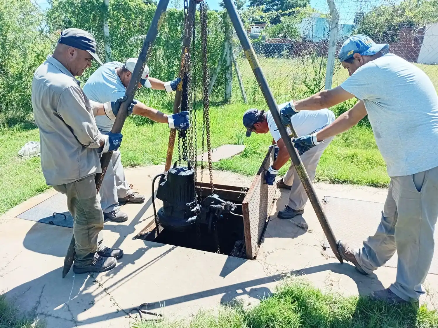 EDOS realizó una intervención integral del barrio 21 de Septiembre