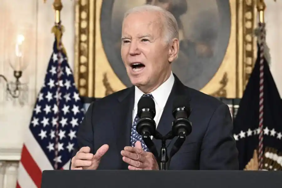 Para Biden, la respuesta militar de Israel en Gaza es "excesiva"