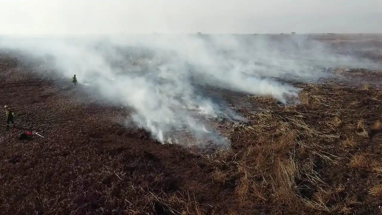 La Sociedad Rural de Victoria afirma que el sector “es ajeno” a la quema indiscriminada de pastizales en islas