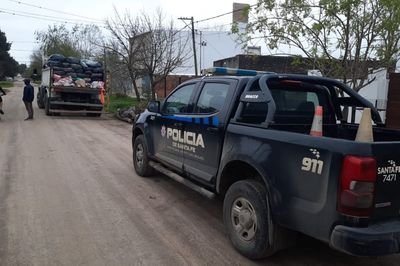 Reconquista: encontraron un cráneo humano en una bolsa de residuos
